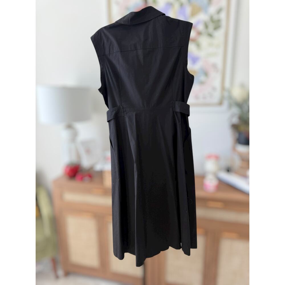 Calvin Klein Collared Button Down Sleeveless Shir… - image 3